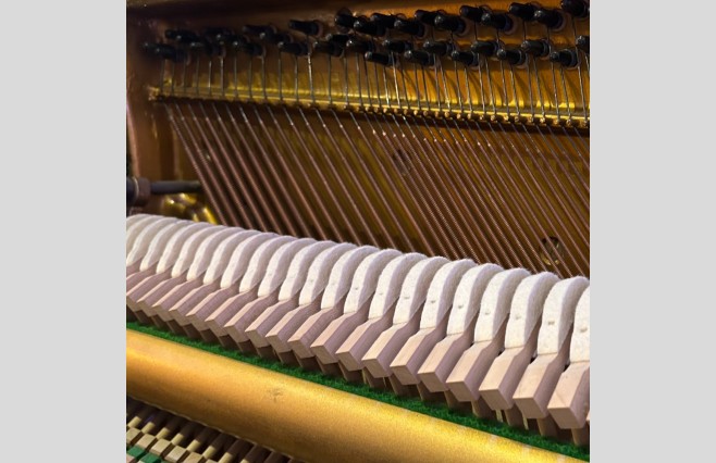 Zender Satin Dark Mahogany 108 Upright Piano, Used - All Inclusive Premium Package (SN:59013) - Image 6